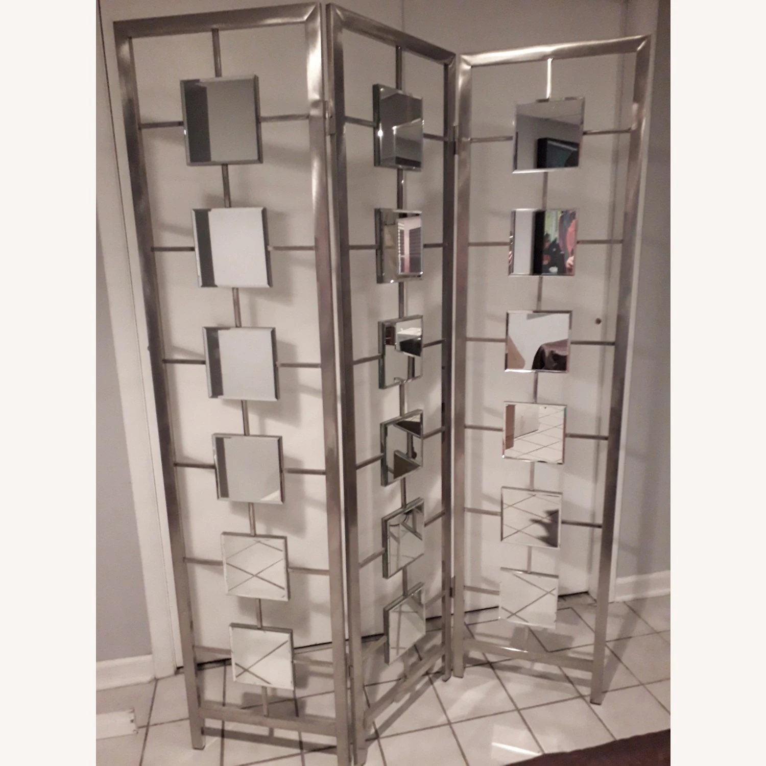 Mirrored Room Divider/Screen 11 Mirrored Room Divider/Screen - Image 9