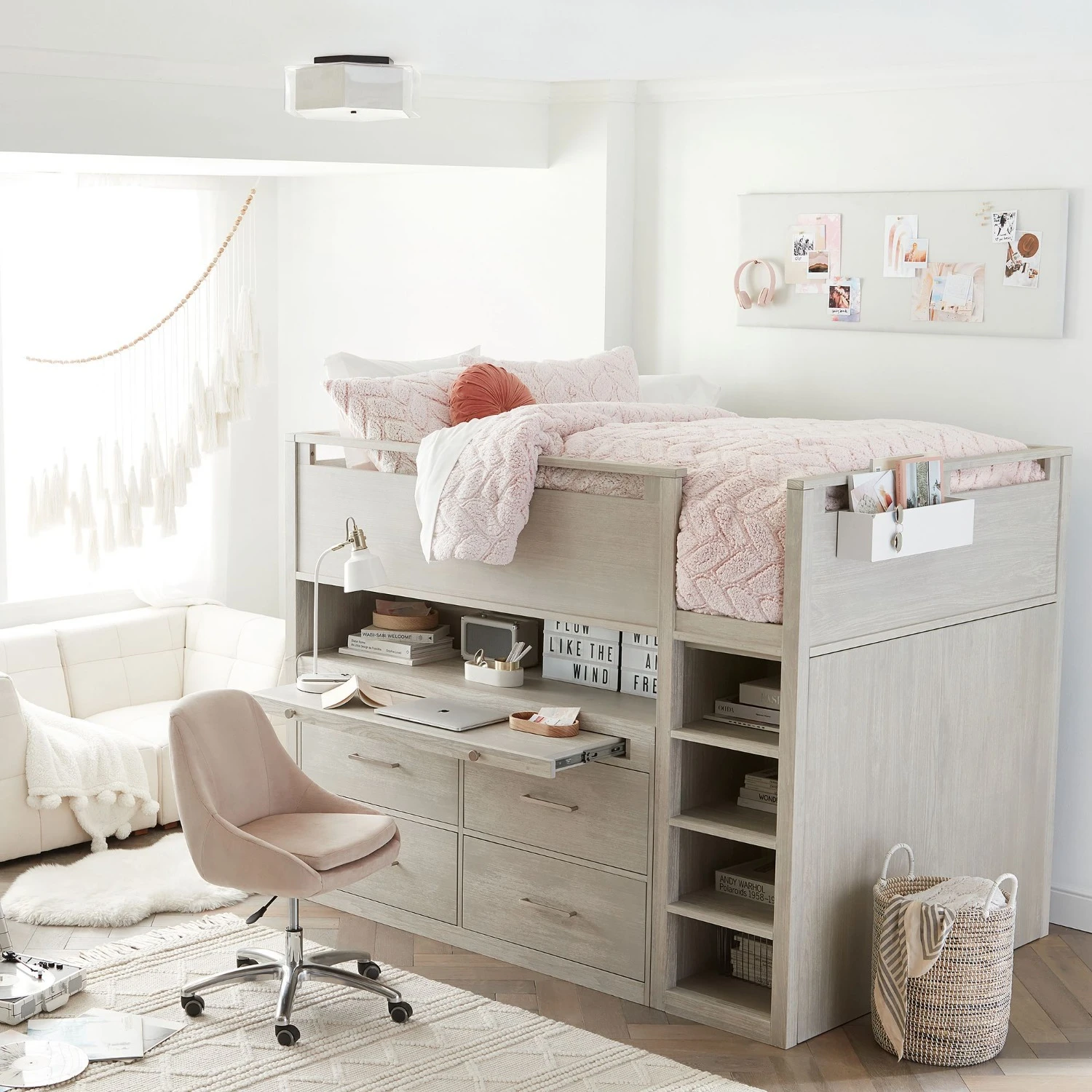 Pottery Barn Full Length Frameless Linen Pinboard 3 Pottery Barn Full Length Frameless Linen Pinboard