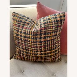 DWR Maharam Wool Tartan Plaid Passel Pillow -Othe Furniture Shop 1500 1500 frame 0 6145