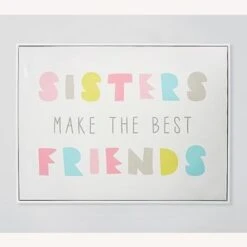 Pottery Barn Sisters Make The Best Friends Art