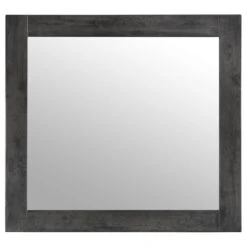Other Modern Mirror In Dark Grey Wood Frame Finish -Othe Furniture Shop 1500 1500 frame 0 6233