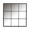 Other Mirror In Black Frame & French Window Pane Finish -Othe Furniture Shop 1500 1500 frame 0 6256