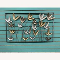 DecMode Metal Wall Flower Sculpture -Othe Furniture Shop 1500 1500 frame 0 6387