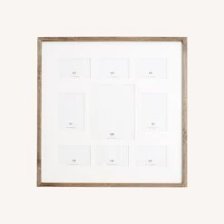 Pottery Barn Wood Gallery Multi-Photo Frames