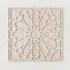 Graphic Wood Square Dimensional Wall Art Whitewash -Othe Furniture Shop 1500 1500 frame 0 6457