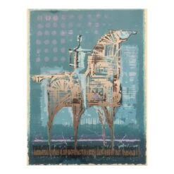 Other Vintage Print "Night Rider" 1980's Modernist 80s -Othe Furniture Shop 1500 1500 frame 0 6509