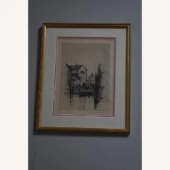 Other James J. Calahan - Venice Canal Etching Signed 10 Other James J. Calahan - Venice Canal Etching Signed -Othe Furniture Shop 1500 1500 frame 0 6560
