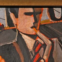 Francois Chabrier Deux Femmes Au Cafe Oil Painting -Othe Furniture Shop 1500 1500 frame 0 6598