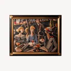 Francois Chabrier Deux Femmes Au Cafe Oil Painting -Othe Furniture Shop 1500 1500 frame 0 6602