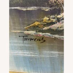 Vintage 1980s Signed Landscape Oil Painted -Othe Furniture Shop 1500 1500 frame 0 6711