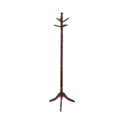 Other Coat Rack In Merlot Finish With Turned Details -Othe Furniture Shop 1500 1500 frame 0 6782