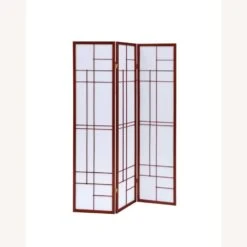 Other 3-Panel Screen In White Paper W/Cherry Wood Finish -Othe Furniture Shop 1500 1500 frame 0 6830