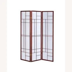 Other 3-Panel Screen In White Paper W/Cherry Wood Finish -Othe Furniture Shop 1500 1500 frame 0 6832