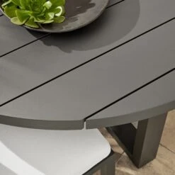 Williams Sonoma Larnaca Metal Round Outdoor Dining Table