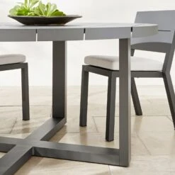 Williams Sonoma Larnaca Metal Round Outdoor Dining Table -Othe Furniture Shop 1500 1500 frame 0 7101