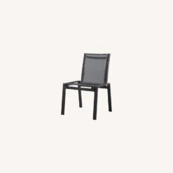 Other Outdoor Dining Chair In Black Waterproof Fabric -Othe Furniture Shop 1500 1500 frame 0 7126