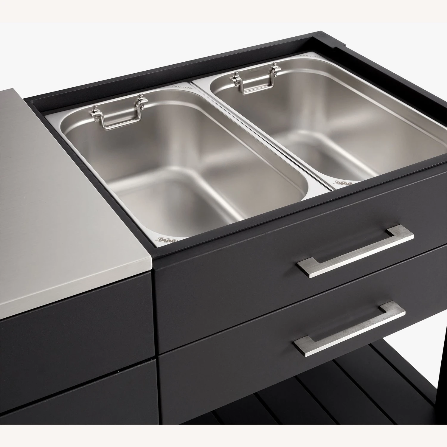 Pottery Barn Malibu Metal Outdoor Kitchen Island 7 Pottery Barn Malibu Metal Outdoor Kitchen Island - Image 5