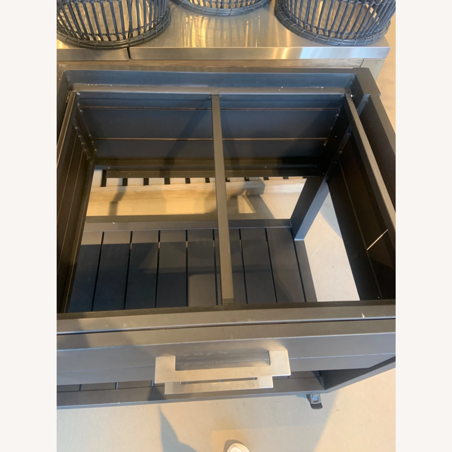 Pottery Barn Malibu Metal Outdoor Kitchen Island 13 Pottery Barn Malibu Metal Outdoor Kitchen Island - Image 11