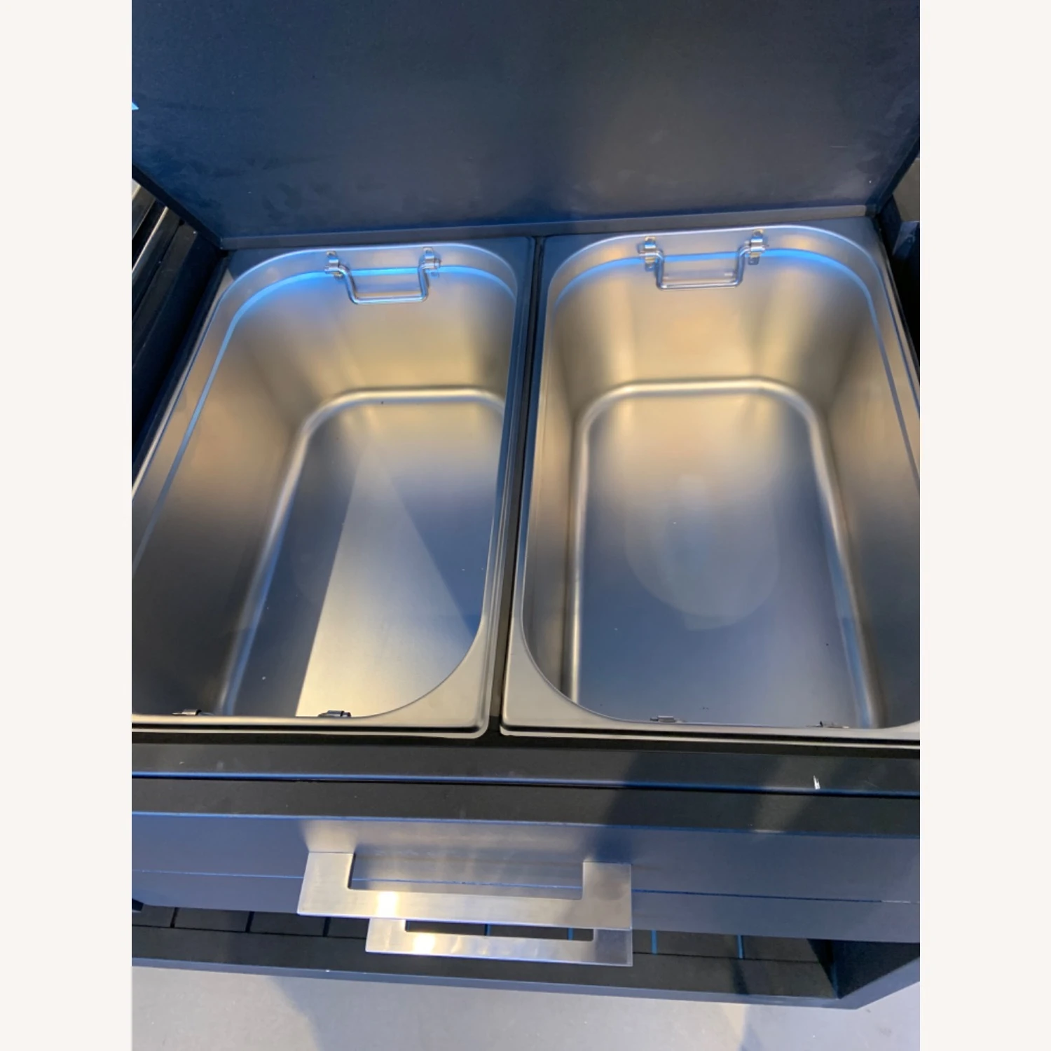 Pottery Barn Malibu Metal Outdoor Kitchen Island 18 Pottery Barn Malibu Metal Outdoor Kitchen Island - Image 16