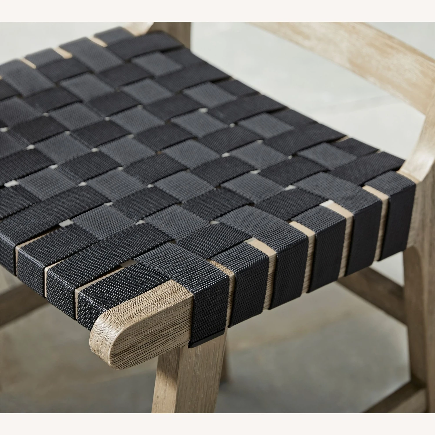 Pottery Barn Acacia Woven Outdoor Counter Stool 8 Pottery Barn Acacia Woven Outdoor Counter Stool - Image 6