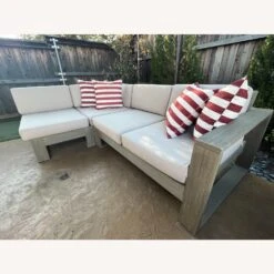 West Elm Weathered Gray Sectional