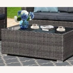 Other Wicker Table Wwith Glass 8 Other Wicker Table Wwith Glass -Othe Furniture Shop 1500 1500 frame 0 7226