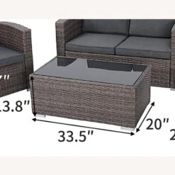 Other Wicker Table Wwith Glass 11 Other Wicker Table Wwith Glass -Othe Furniture Shop 1500 1500 frame 0 7229