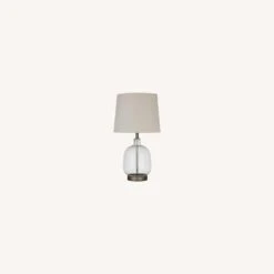 Other Table Lamp In Glass Body W/ White Drum Shade 9 Other Table Lamp In Glass Body W/ White Drum Shade -Othe Furniture Shop 1500 1500 frame 0 728