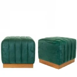 Other Pair Of Modern KLASP Home Nubuck Leather Ottomans -Othe Furniture Shop 1500 1500 frame 0 7468