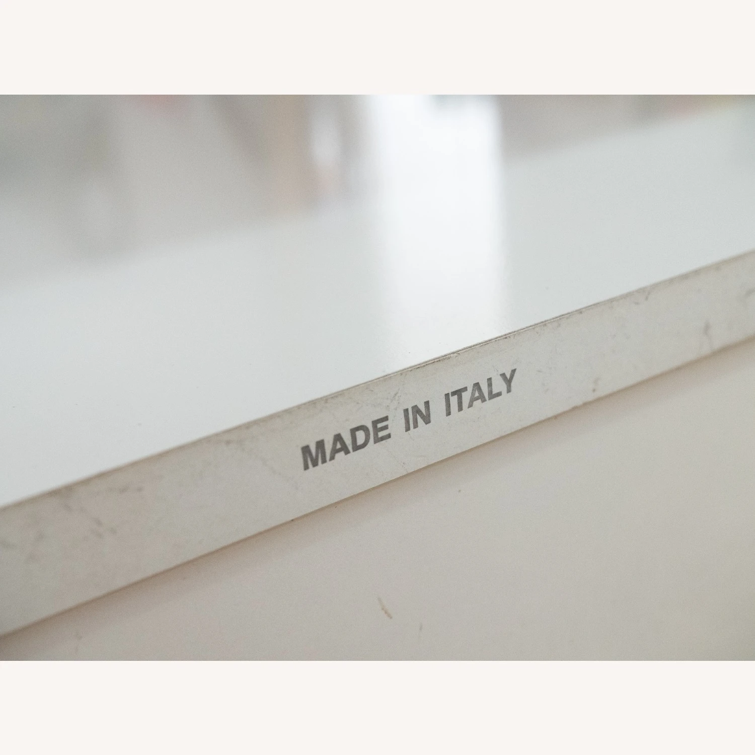 Vintage 80's Cream Lacquer Queen Bed 8 Vintage 80's Cream Lacquer Queen Bed - Image 6