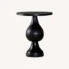 Other Accent Table In Black Stain W/ Round Pedestal 1 Other Accent Table In Black Stain W/ Round Pedestal -Othe Furniture Shop 1500 1500 frame 0 7511