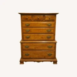 Ethan Allen Heirloom Nutmeg Colonial 41 Chest -Othe Furniture Shop 1500 1500 frame 0 7532