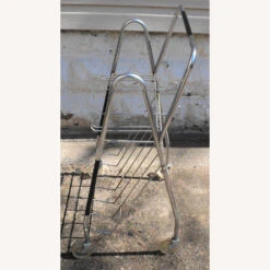 Mid Century Modern Chrome Metal Cart On Wheels -Othe Furniture Shop 1500 1500 frame 0 7575