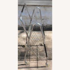 Mid Century Modern Chrome Metal Cart On Wheels -Othe Furniture Shop 1500 1500 frame 0 7580