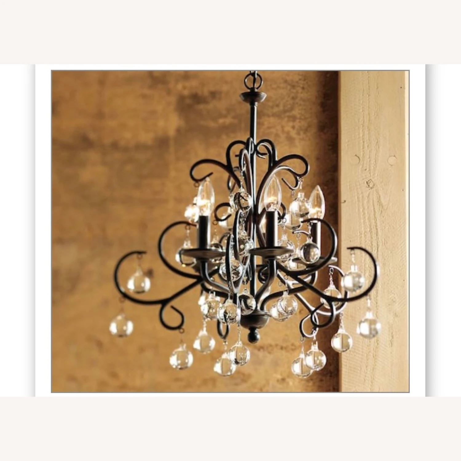 Pottery Barn Bellora Chandelier 3 Pottery Barn Bellora Chandelier