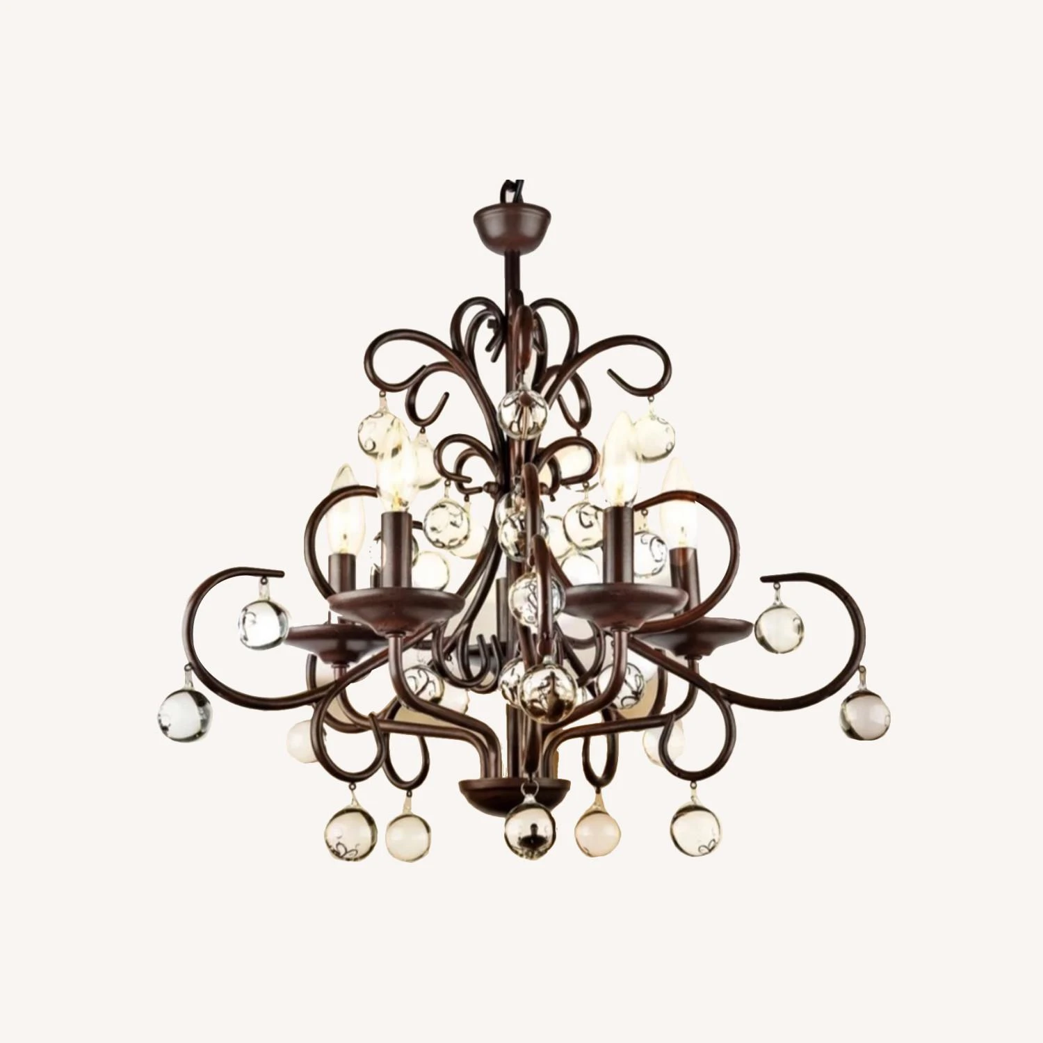 Pottery Barn Bellora Chandelier 5 Pottery Barn Bellora Chandelier - Image 3