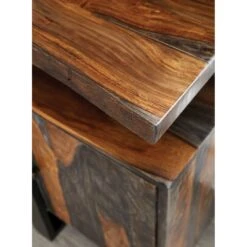 Other Modern Sideboard In Solid Wood W/ Live Edge & Metal Accents -Othe Furniture Shop 1500 1500 frame 0 7715