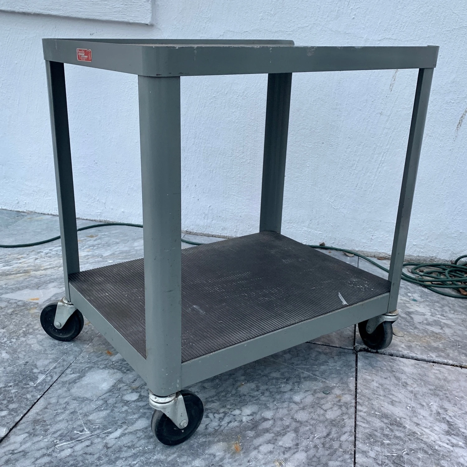 Metal Vintage Cart 4 Metal Vintage Cart - Image 2