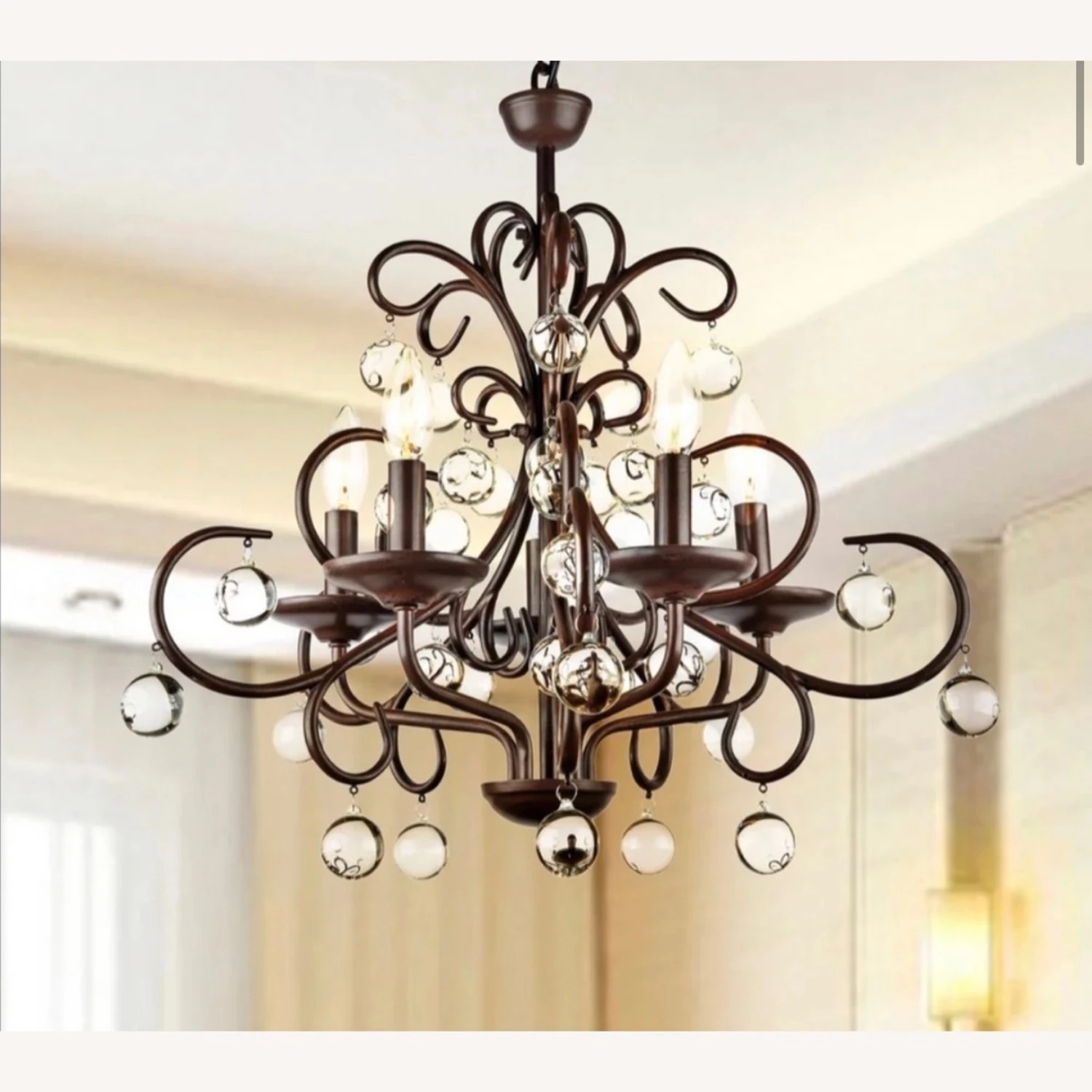 Pottery Barn Bellora Chandelier 8 Pottery Barn Bellora Chandelier - Image 6