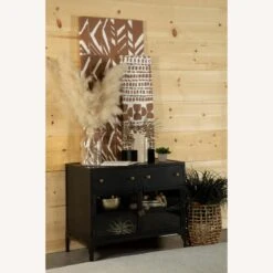 Other Accent Cabinet In Matte Black Metal With Glass Doors -Othe Furniture Shop 1500 1500 frame 0 7746
