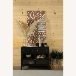 Other Accent Cabinet In Matte Black Metal With Glass Doors -Othe Furniture Shop 1500 1500 frame 0 7748