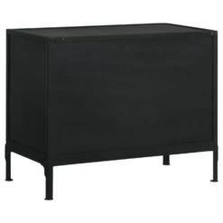 Other Accent Cabinet In Matte Black Metal With Glass Doors -Othe Furniture Shop 1500 1500 frame 0 7750