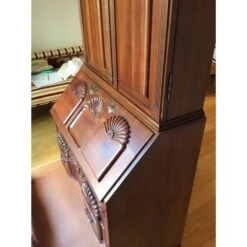 1980's Maddox Solid Cherry Wood Secretary Desk -Othe Furniture Shop 1500 1500 frame 0 7759