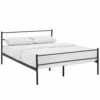 Other Full Platform Bed In Brown Steel Frame Finish -Othe Furniture Shop 1500 1500 frame 0 7766