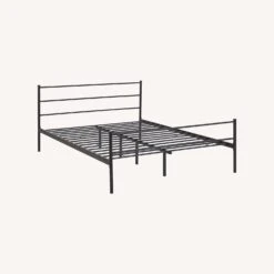 Other Full Platform Bed In Brown Steel Frame Finish -Othe Furniture Shop 1500 1500 frame 0 7767