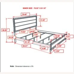 Other Transitional King Bed In Grey Oak Finish 10 Other Transitional King Bed In Grey Oak Finish -Othe Furniture Shop 1500 1500 frame 0 7782