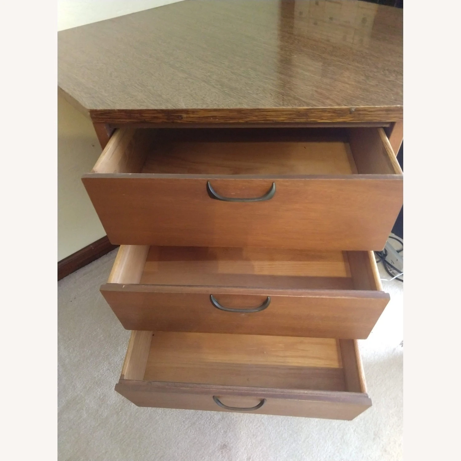 Johnson Carper Mid Century Modern Corner Dresser 9 Johnson Carper Mid Century Modern Corner Dresser - Image 7