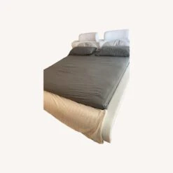 Other White Leather King Bed -Othe Furniture Shop 1500 1500 frame 0 7808