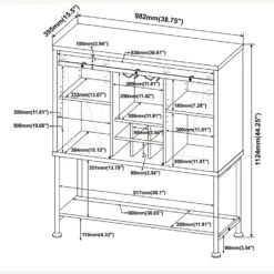 Other Bar Cabinet In Grey Driftwood W/ Two Barn Doors -Othe Furniture Shop 1500 1500 frame 0 7839