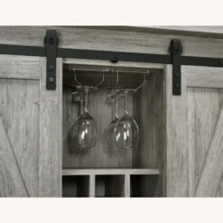 Other Bar Cabinet In Grey Driftwood W/ Two Barn Doors -Othe Furniture Shop 1500 1500 frame 0 7840